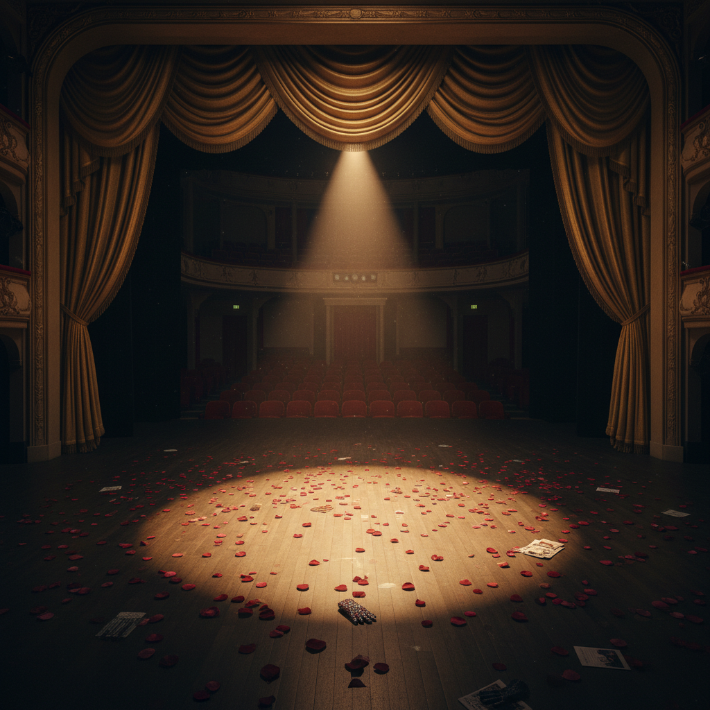 공연이 끝난 후 텅 빈 무대의 여운