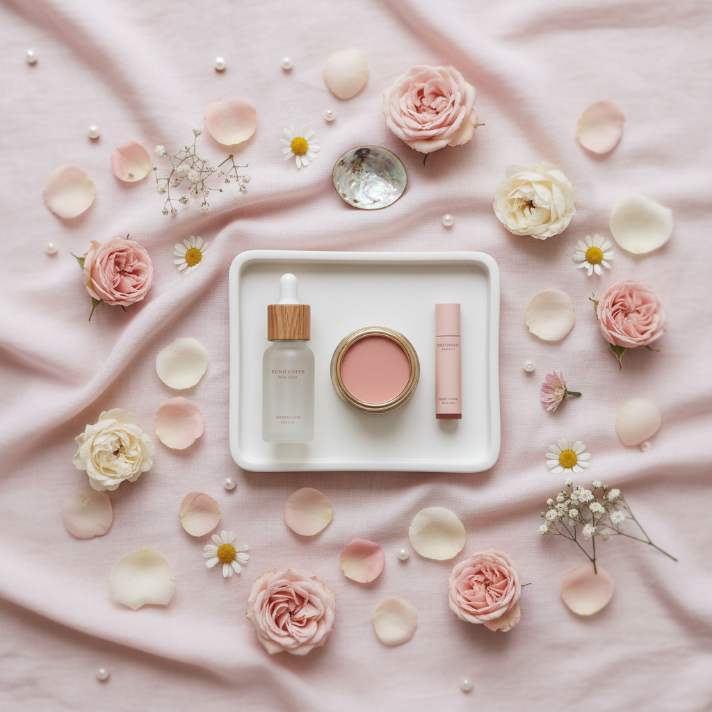 아멜리 라넌큘러스와 어울리는 로맨틱한 소품들