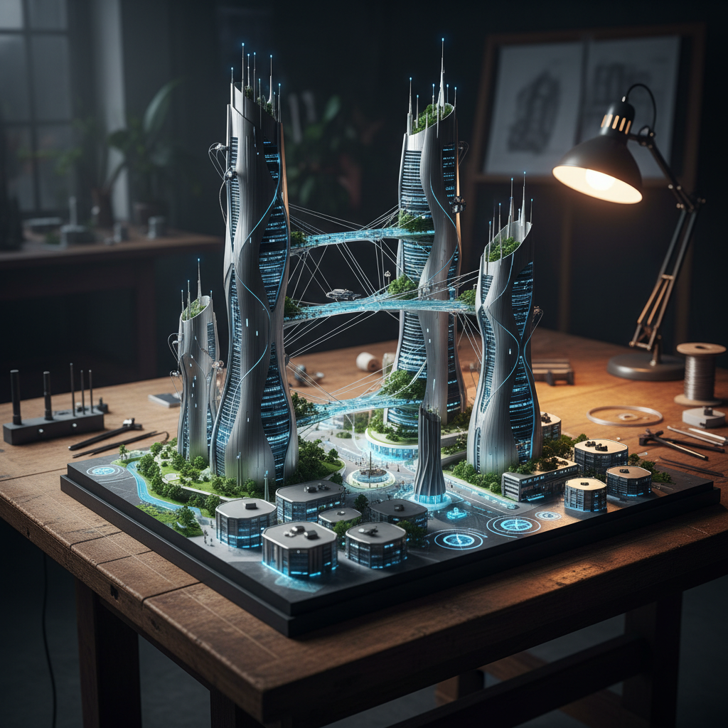 미래 지향적인 건축 설계