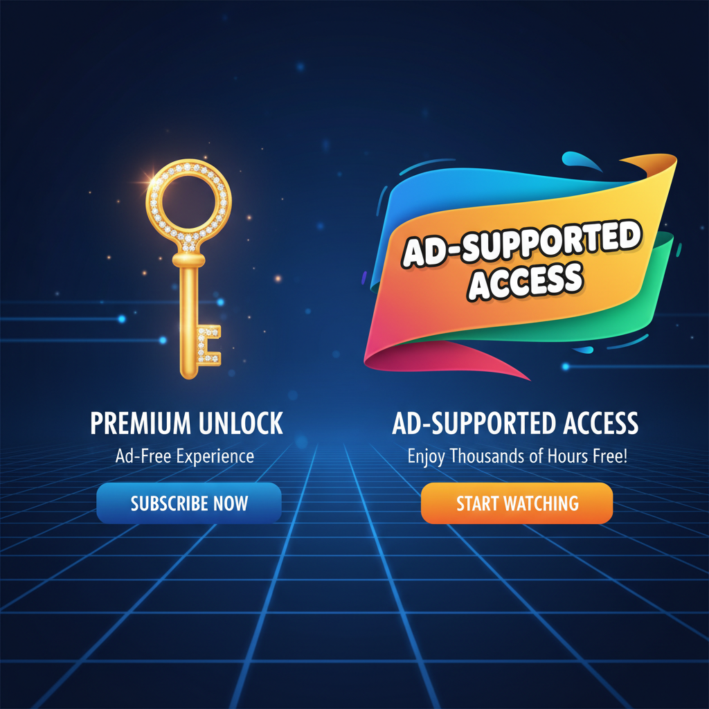 유료 구독과 광고 기반 서비스의 비교