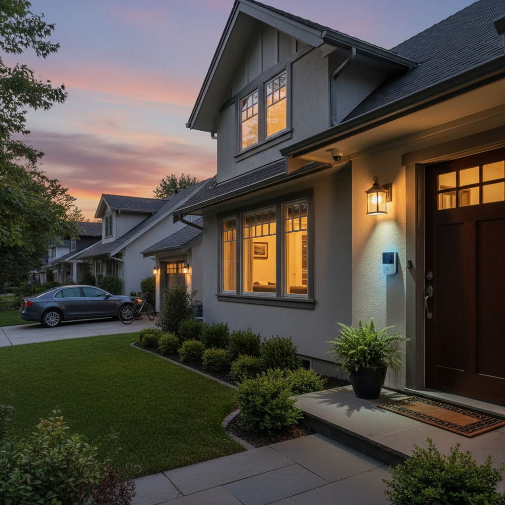 안전하게 보호받는 집과 평화로운 일상
