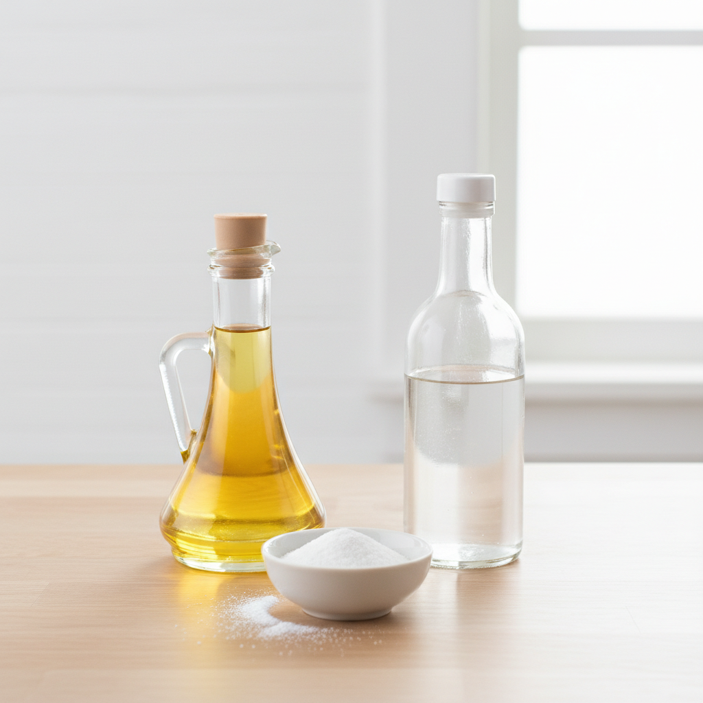 스테인리스 세척을 위한 천연 세제 준비물