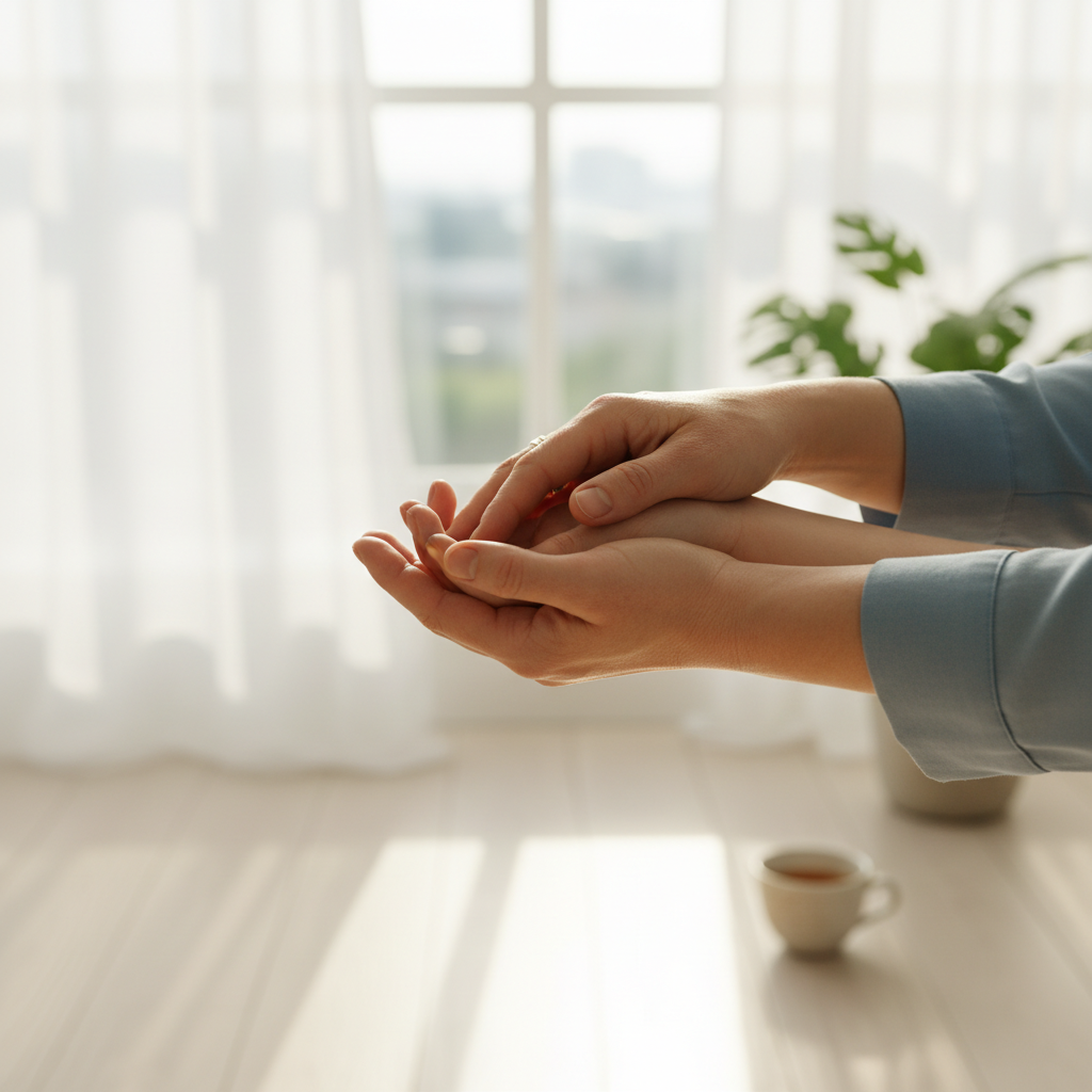 서로를 지지하고 보호하는 따뜻한 손길