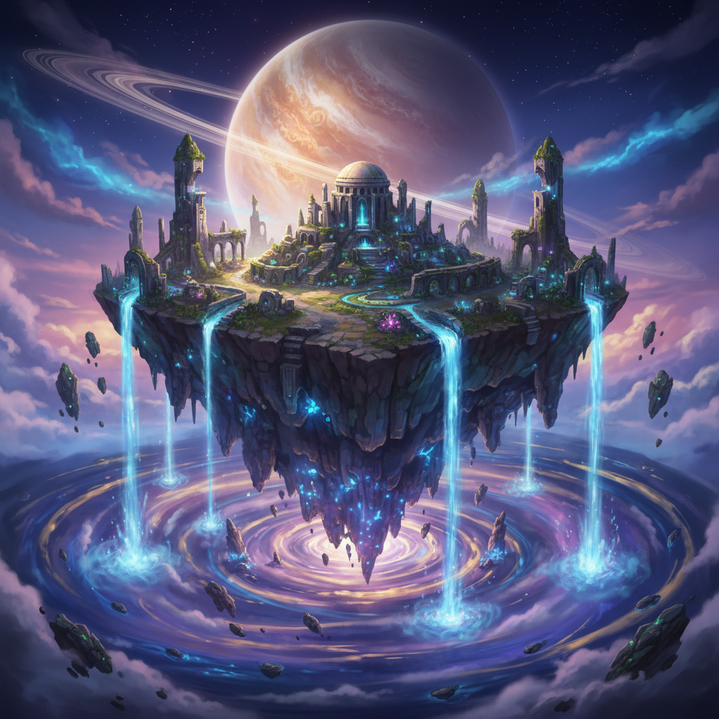 아이온2 신비로운 판타지 세계관 배경