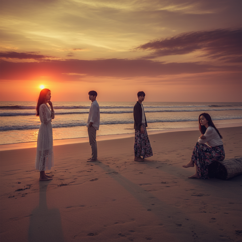 솔로지옥5 최종 선택의 순간 해변 풍경