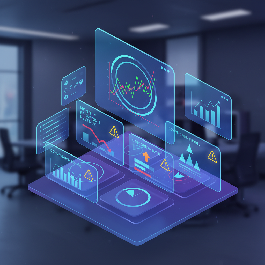 디지털 플랫폼의 수익 공유 로고와 경고 메시지