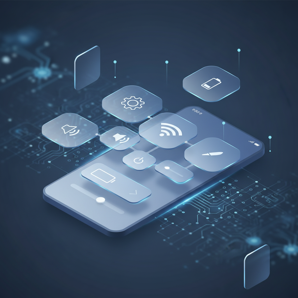 세밀한 앱 설정 메뉴가 보이는 모습