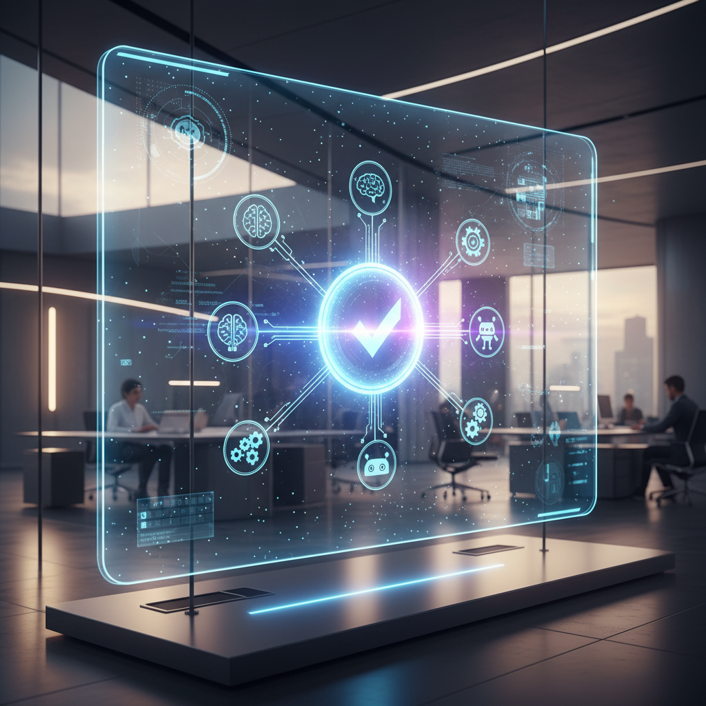 여러 AI 모델을 통합하여 분석하는 모습