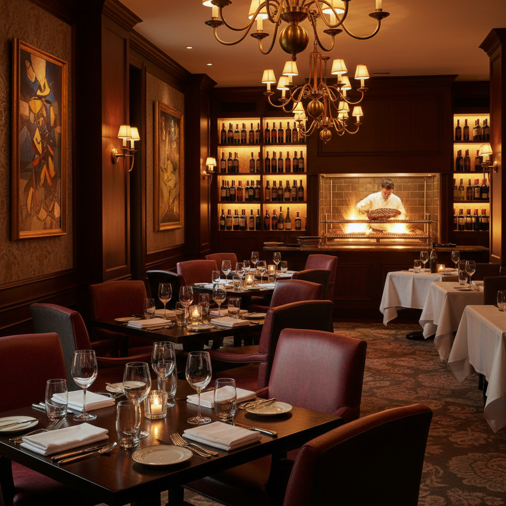 우아하고 고풍스러운 로리스 더 프라임 립 내부 전경