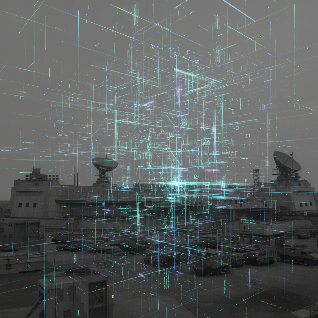 첨단 디지털 네트워크와 국방 시스템의 복잡한 연결망