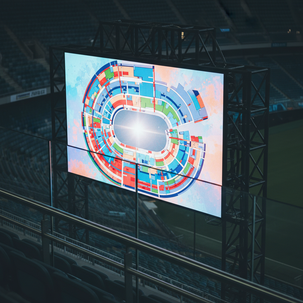 콘서트장 공연장 좌석배치도와 시야