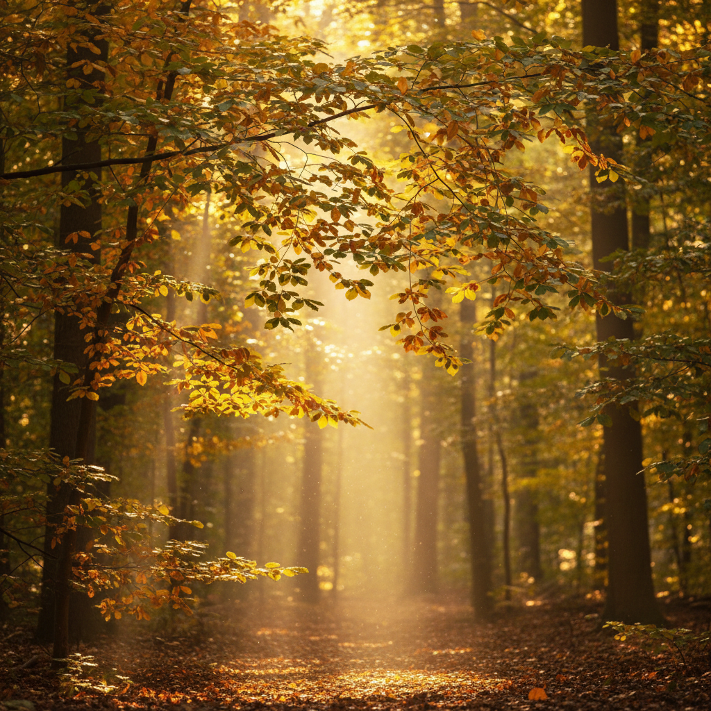 희망을 상징하는 따뜻한 햇살