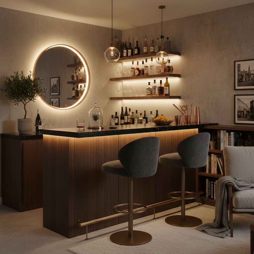 야마자키 12년을 즐기는 편안한 분위기