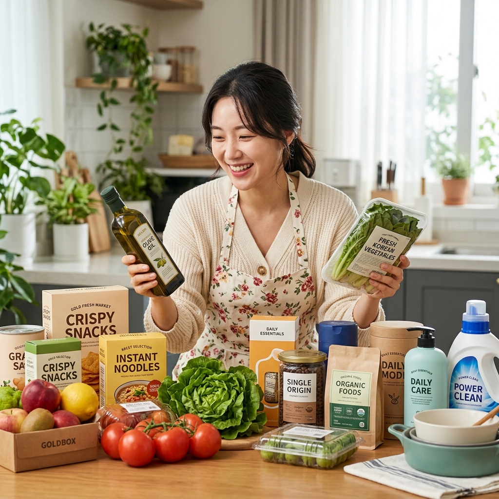 2026년 03월 21일, 매일 만나는 골드박스 식품 및 생활용품 Best 10 추천!