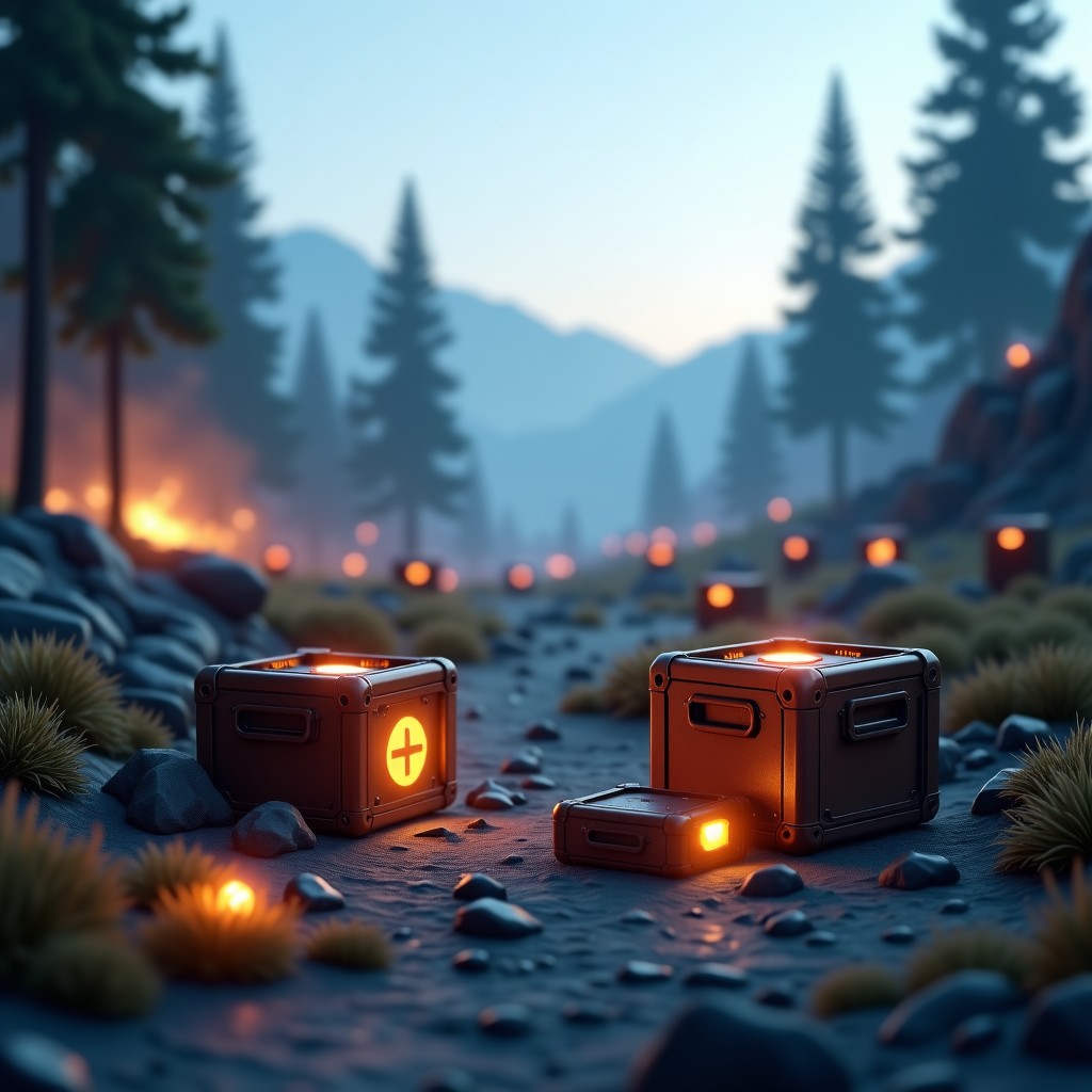 배틀그라운드 9주년 이벤트 현장