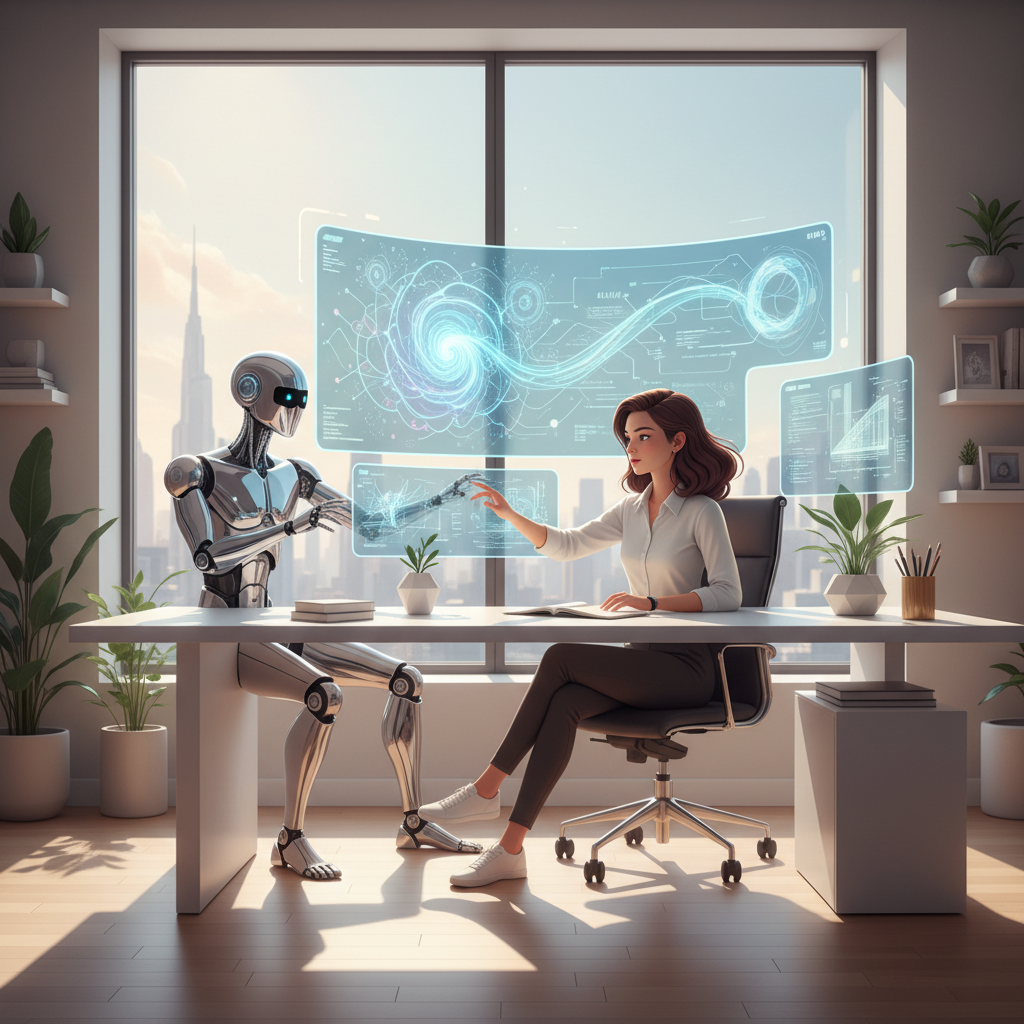 기술과 사람이 조화를 이루는 창의적인 사무 공간