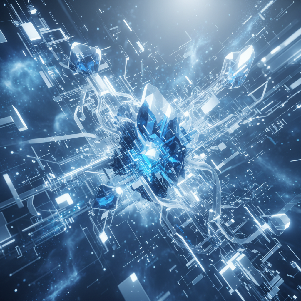 디지털 데이터를 관리하는 화면