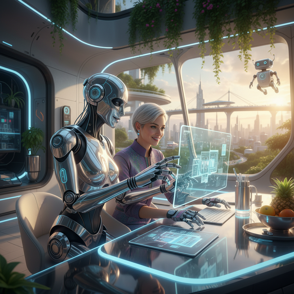 RFM 로봇이 인간과 함께 일하는 미래