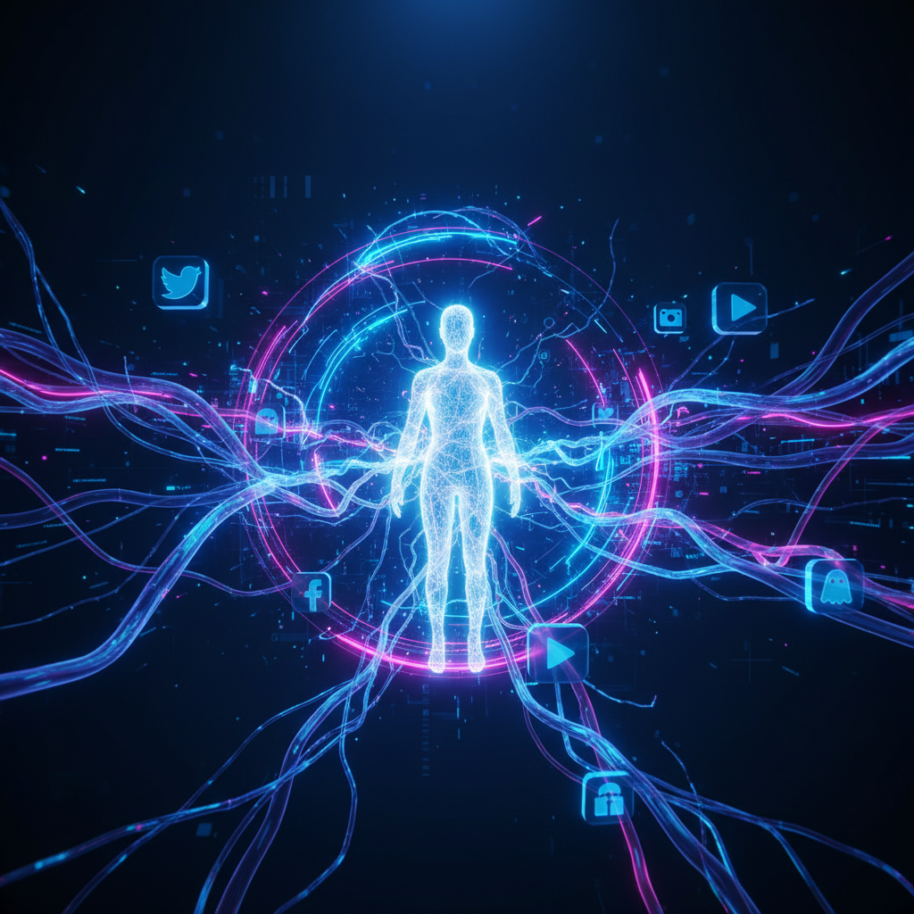 복잡한 디지털 연결망을 통해 개인을 식별하는 AI