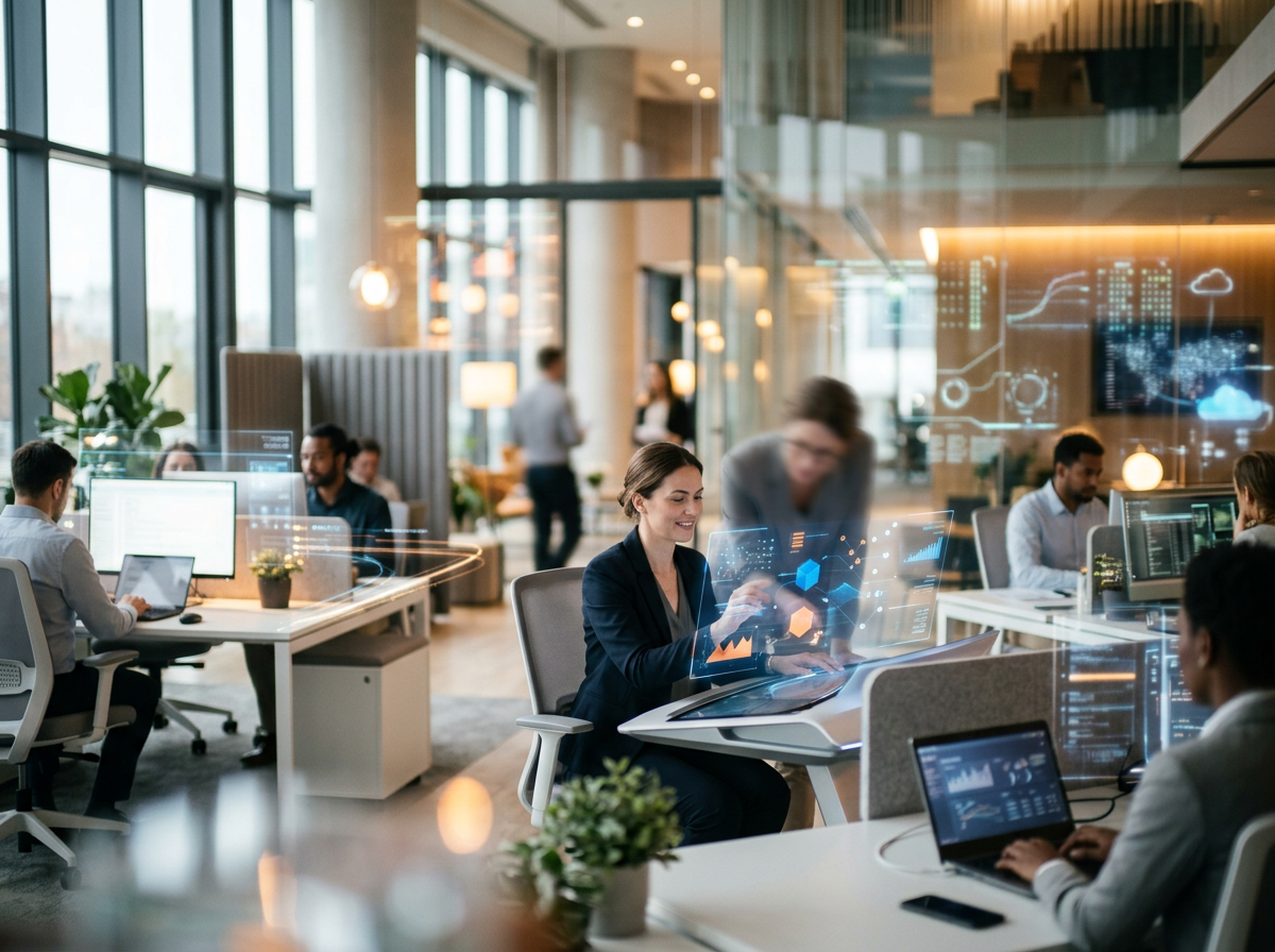 AI 기술의 안전한 미래를 고민하는 모습