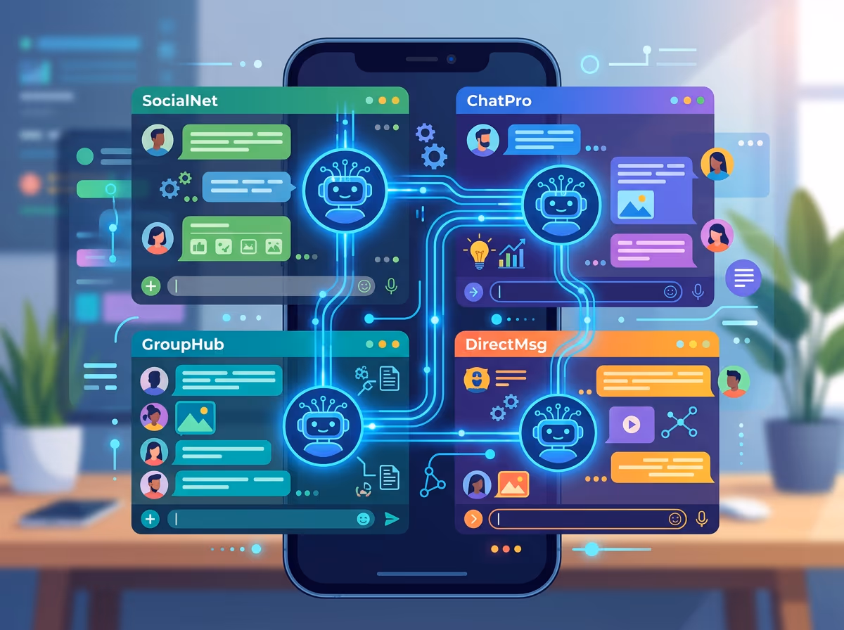 메타 소셜 앱 안에서 동작하는 AI 어시스턴트