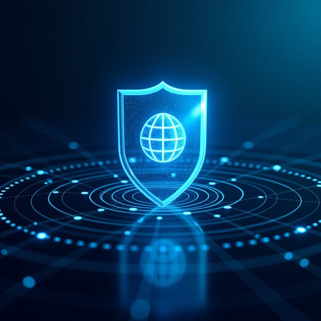 AI 기술과 안보의 충돌 개념도