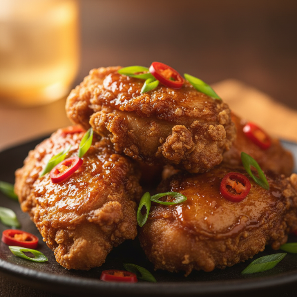 bhc 맛초킹의 먹음직스러운 비주얼