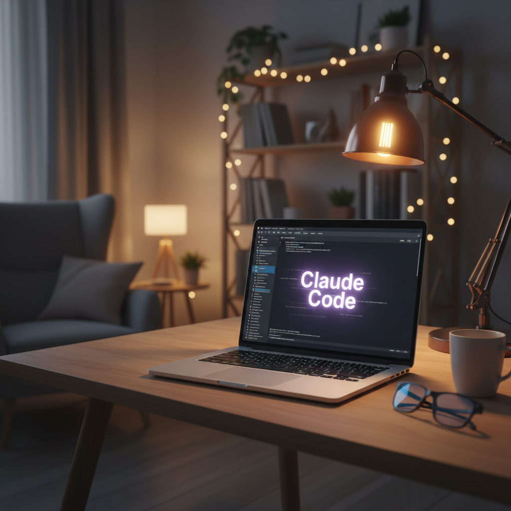 터미널 창에서 클로드 코드가 실행되고 있는 전문적인 개발 환경