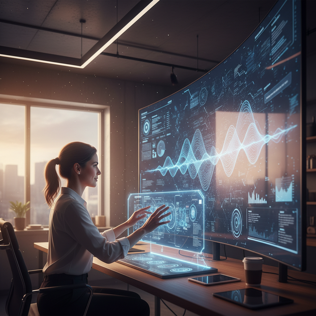 복잡한 코드와 데이터를 분석하는 사람과 인공지능