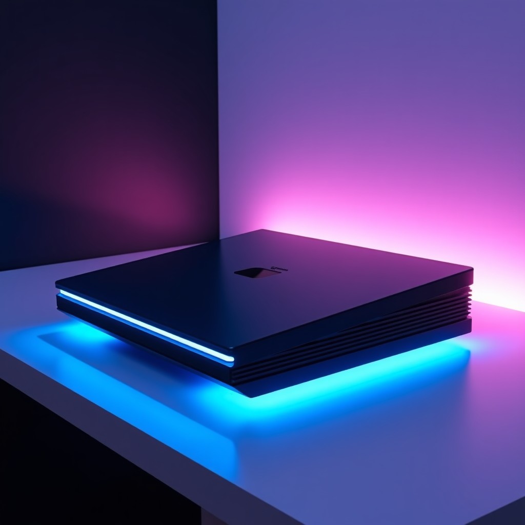 미래지향적인 게임 콘솔 컨셉