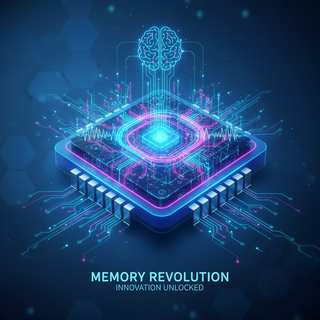 키옥시아의 기술 혁신을 상징하는 이미지