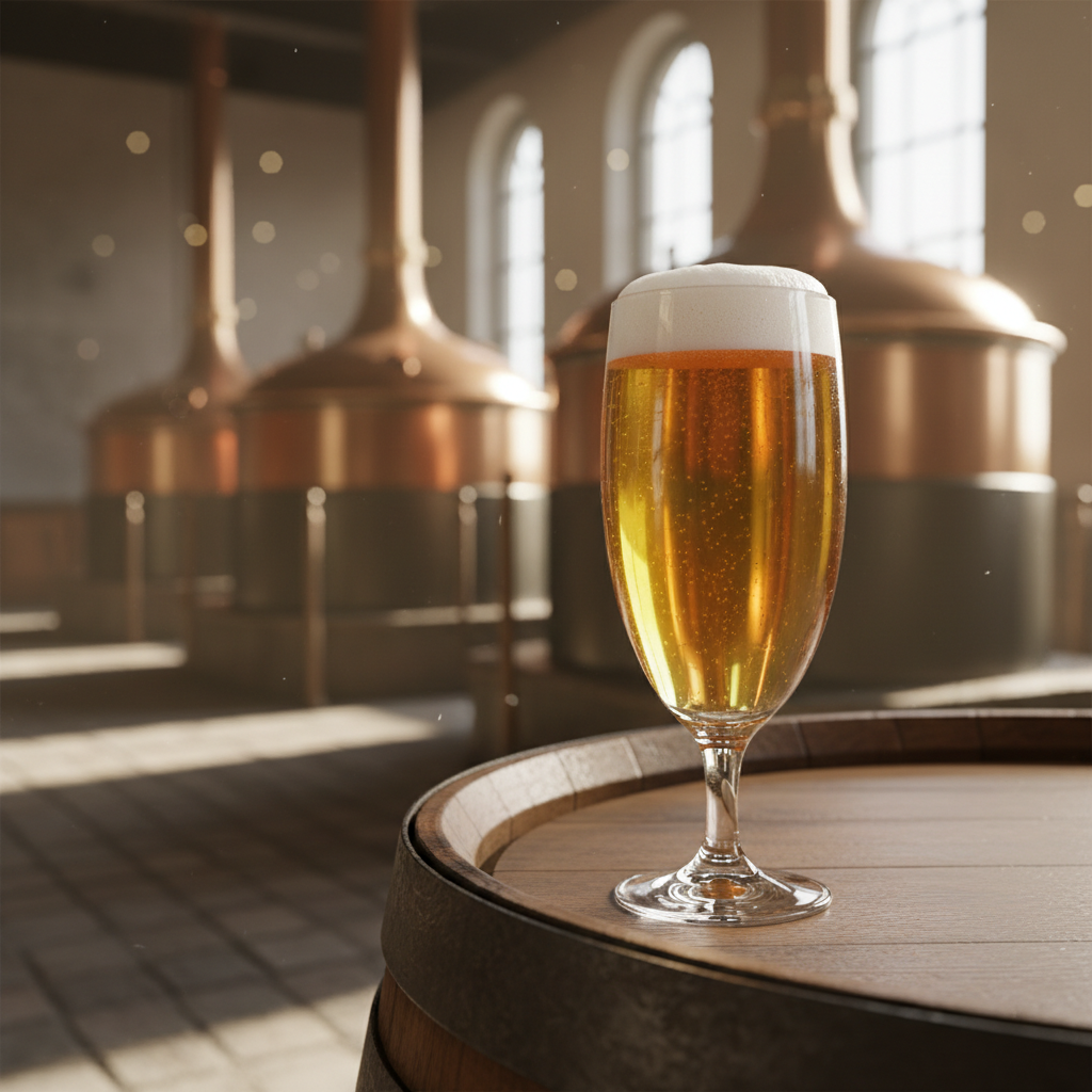 맥주 박물관에서 즐기는 신선한 생맥주