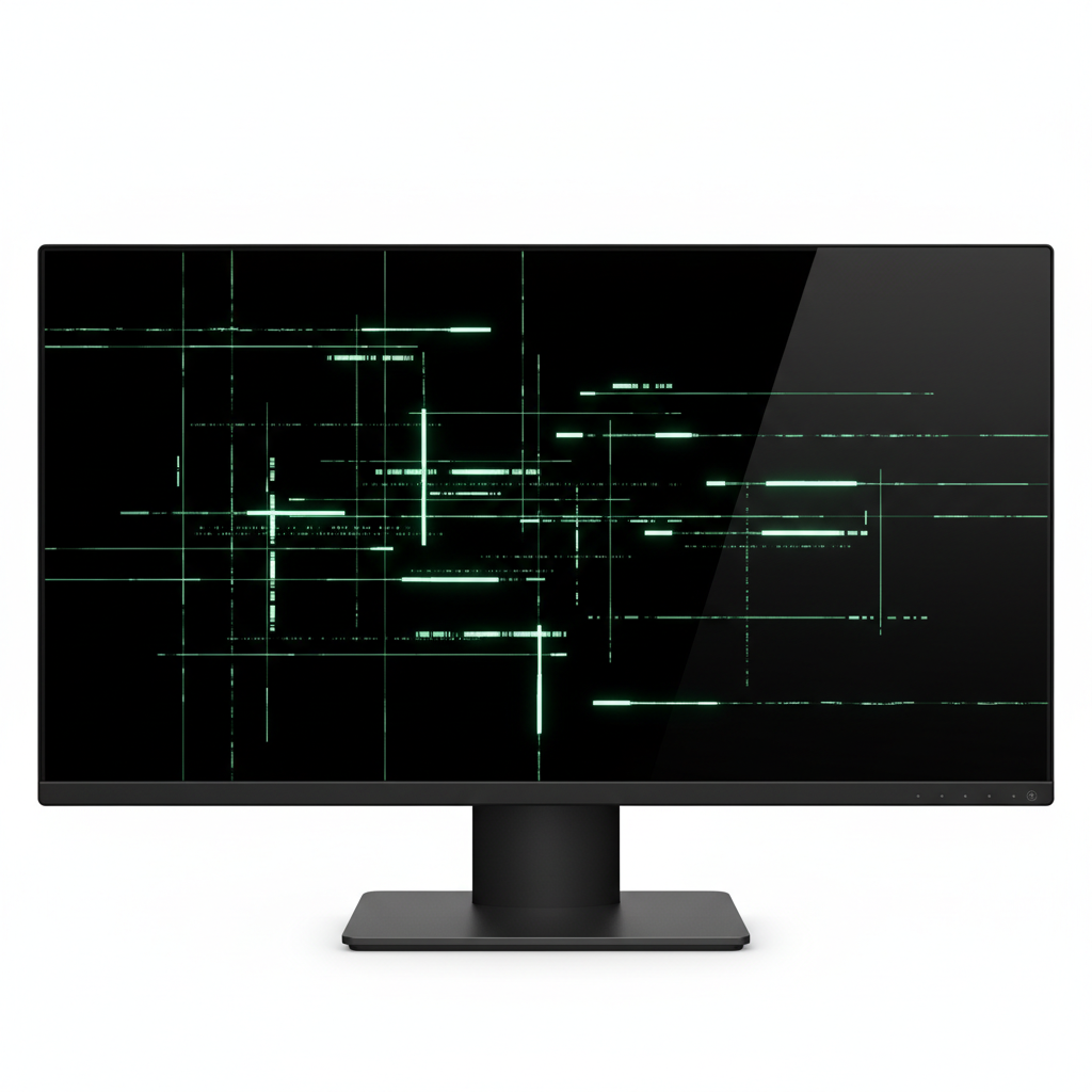 복잡한 터미널 창을 배경으로 코딩하는 모습