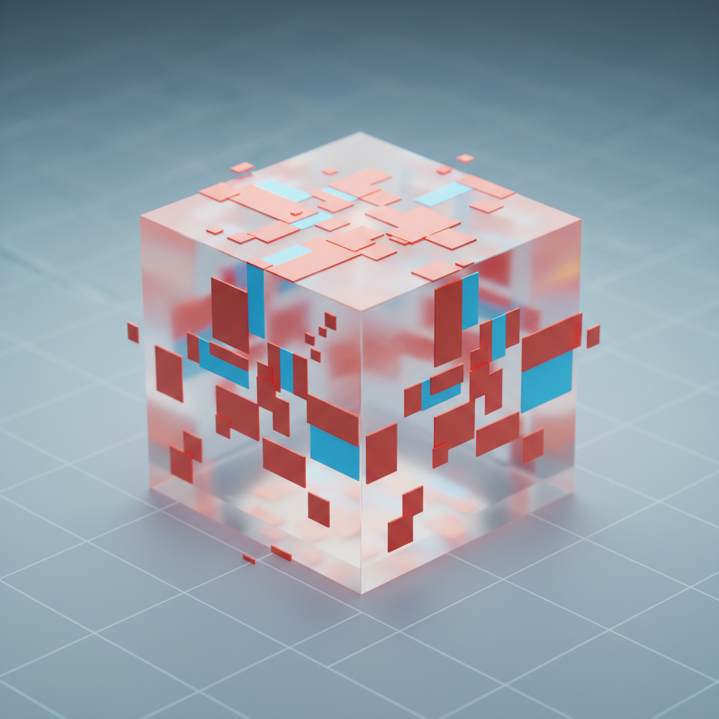 코드 오류를 시각화한 그래픽