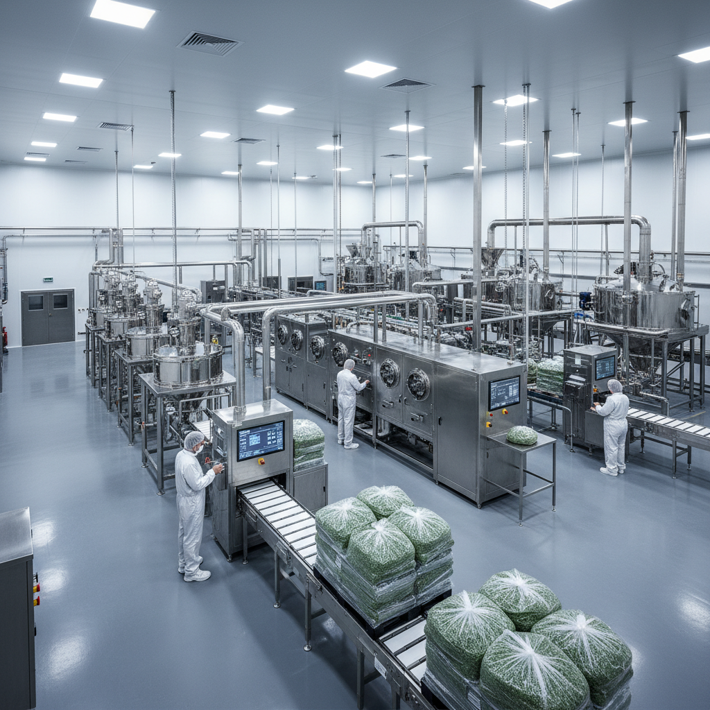 현대식 약재 건조 시스템