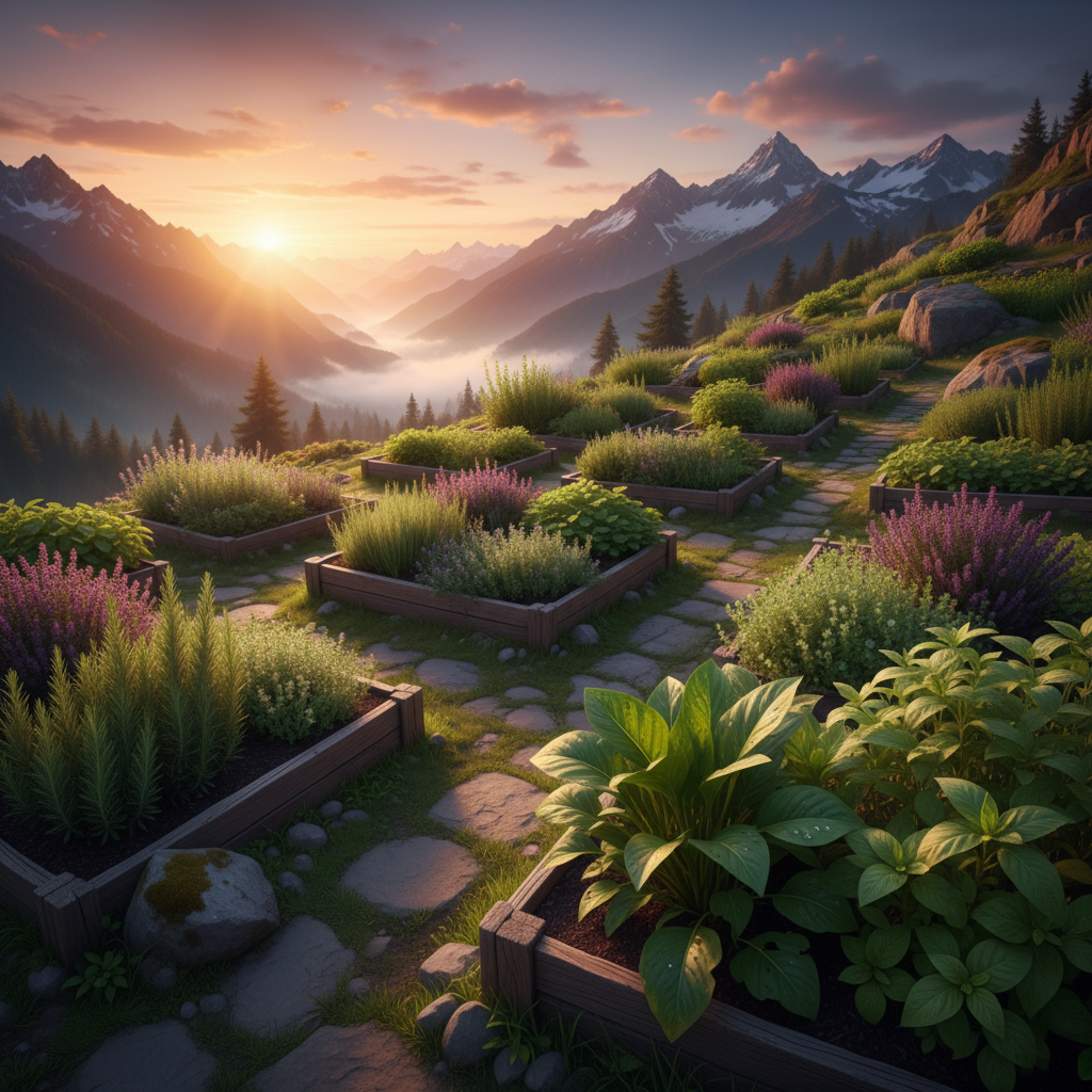 자연 속에서 자라난 건강한 약재