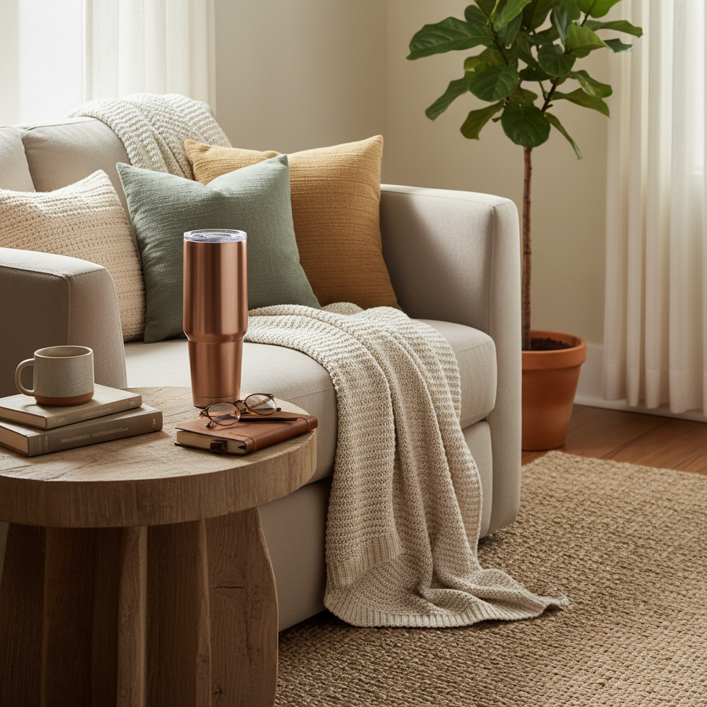 편안한 조리원 생활을 위한 텀블러와 개인 소지품