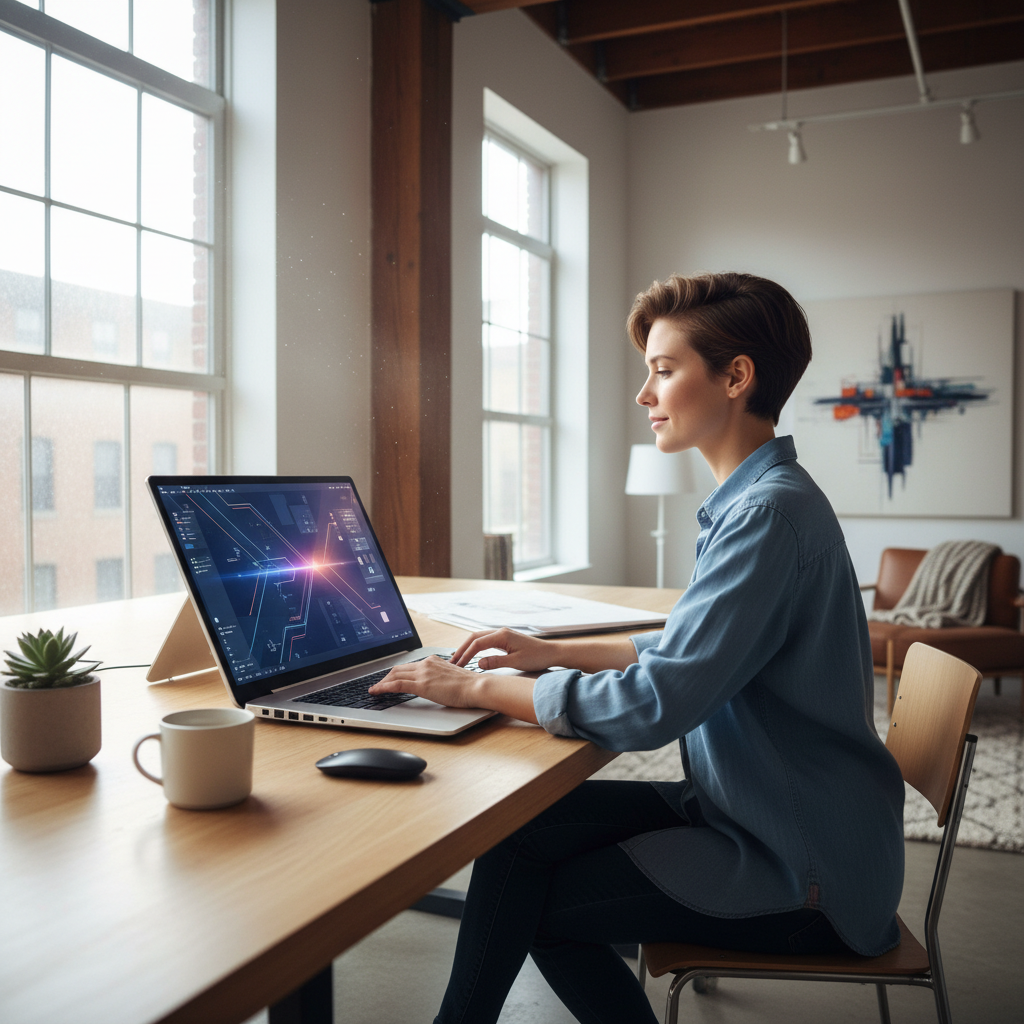 직관적인 사용자 인터페이스 작업