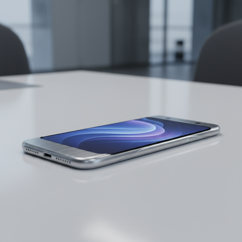 미래지향적인 스마트폰 디자인