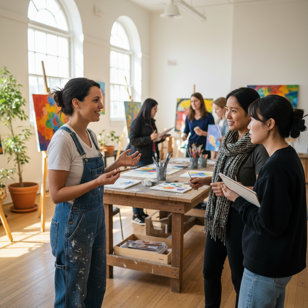 열정적으로 소통하는 아티스트