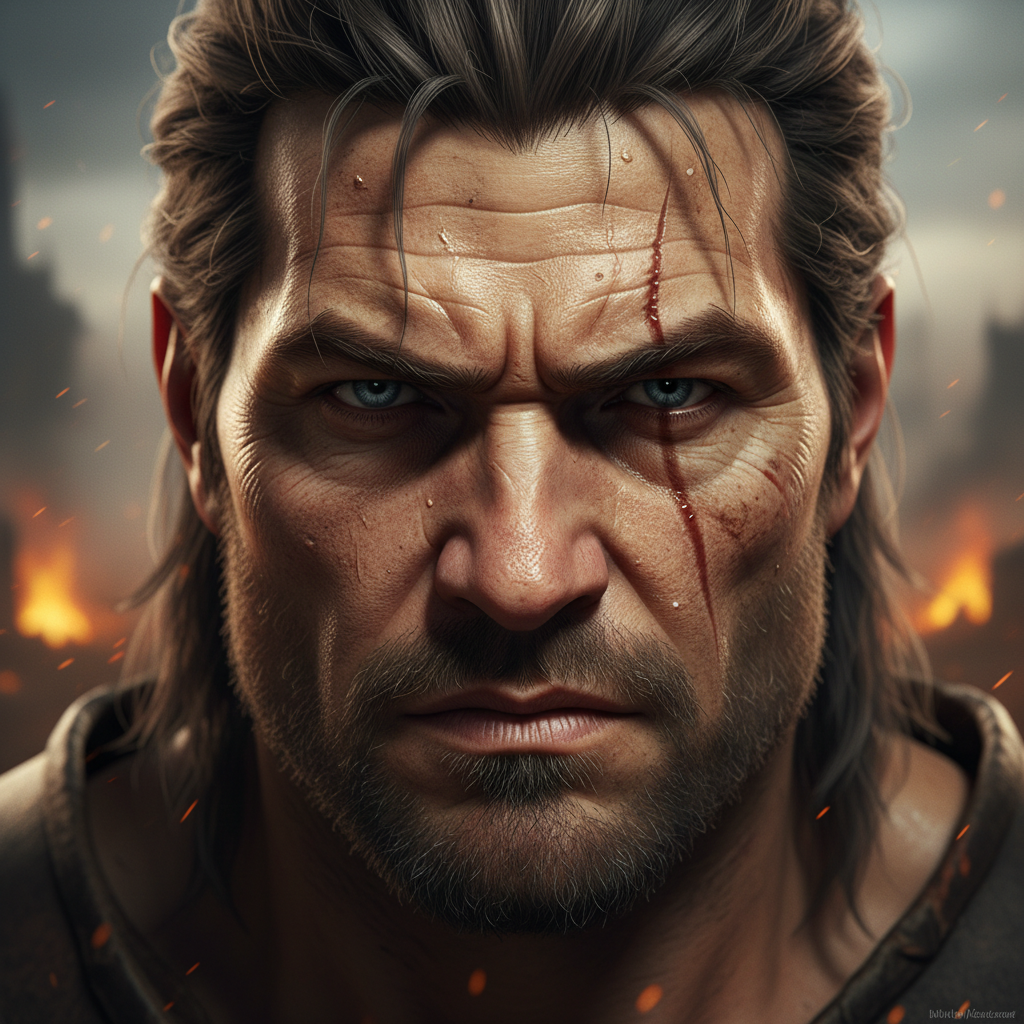 고화질 캐릭터 디테일