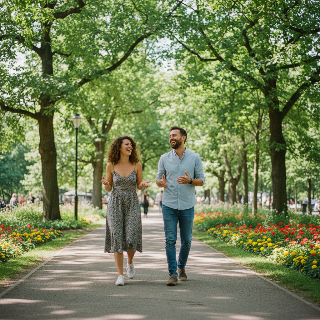 건강하고 밝은 소통을 지향하는 모습