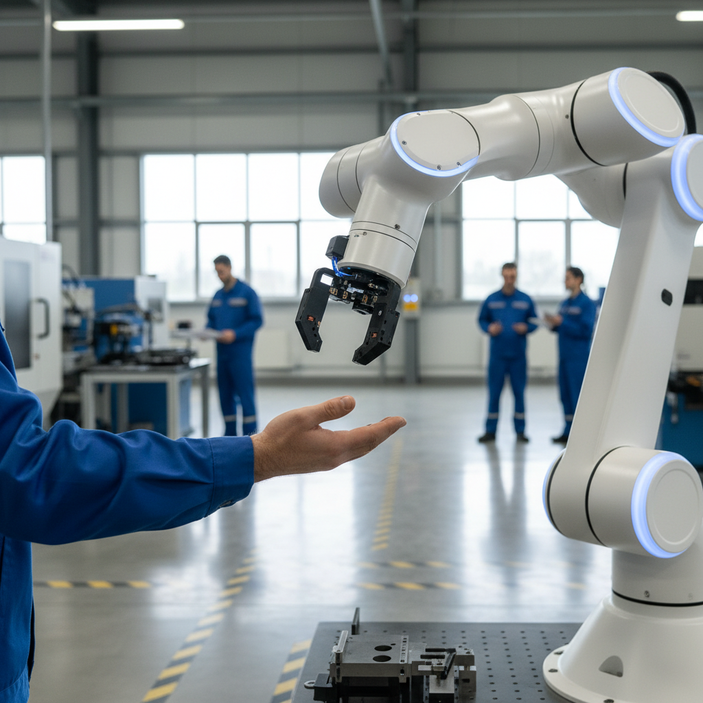 사람과 협업하는 산업용 협동 로봇