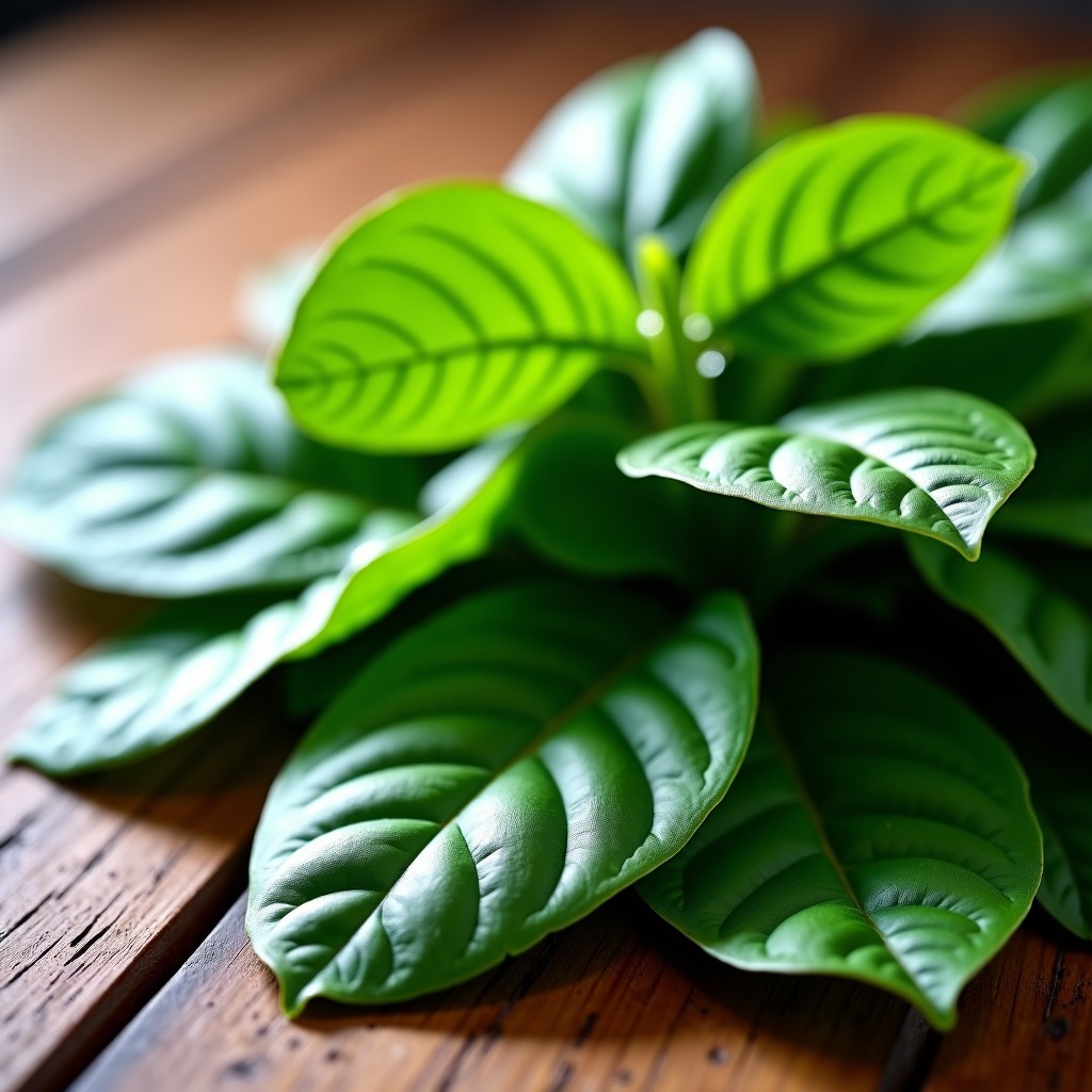 싱싱한 시금치와 채소