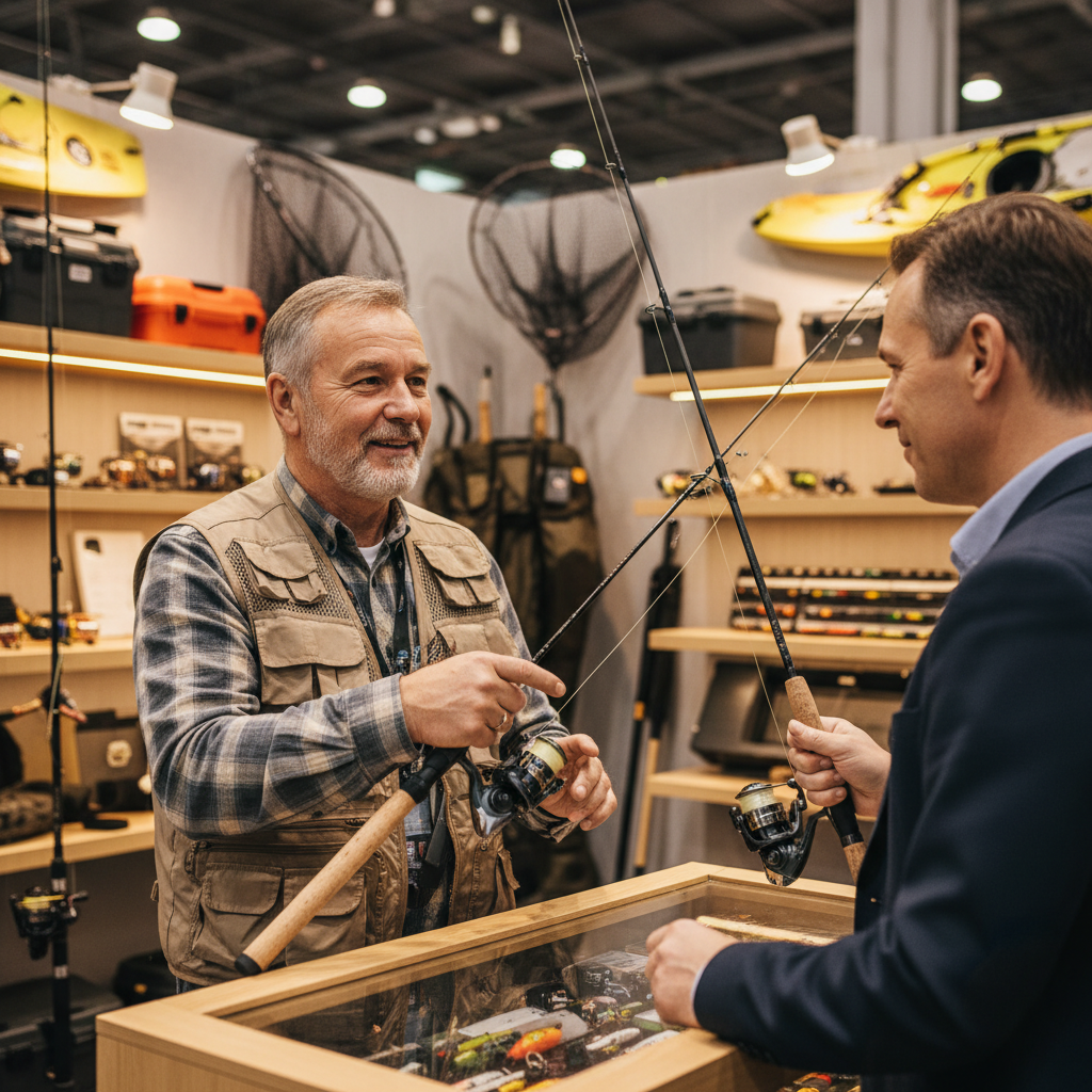 전문가와 상담하는 관람객