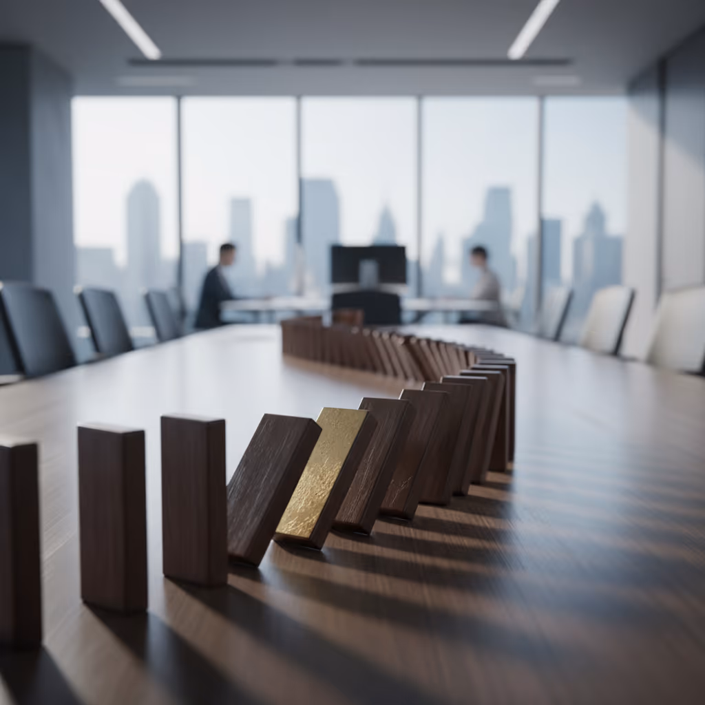 급변하는 경제 상황 속의 기업 결단