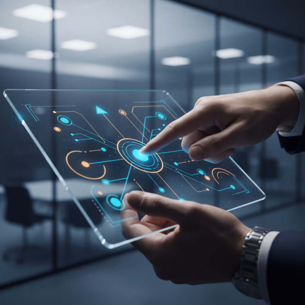 전략적 비즈니스를 고민하는 경영진의 모습