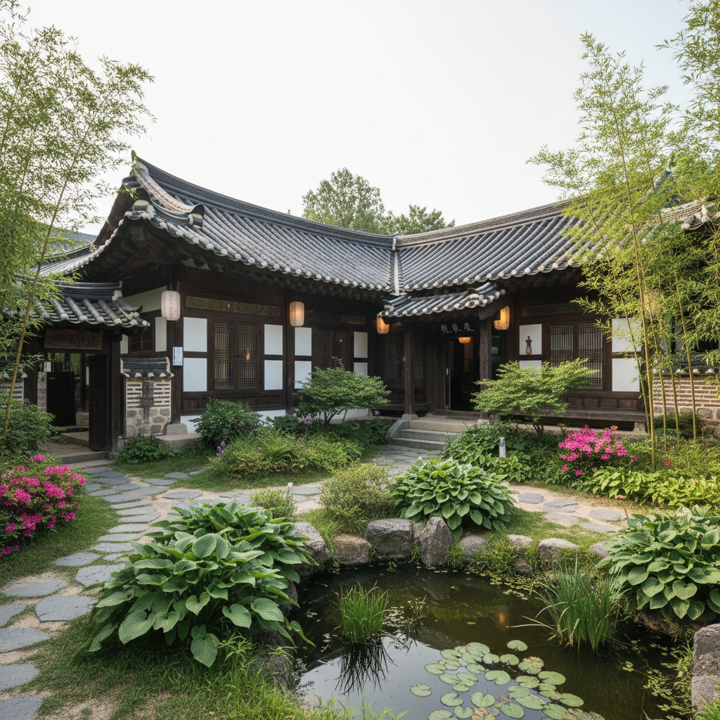 고즈넉한 한옥 외관