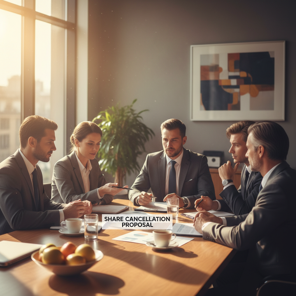 자사주 소각 사례 그림