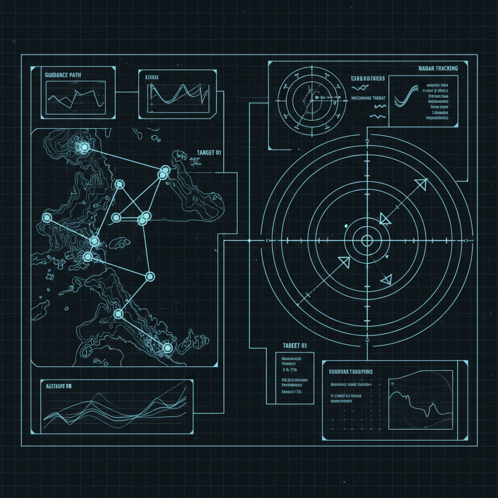 유도무기 정밀 제어 시스템 구성도